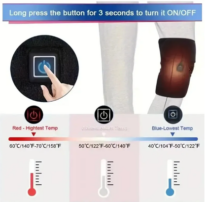 Heated Massage Wrap — Shoulder, Arm & Knee
