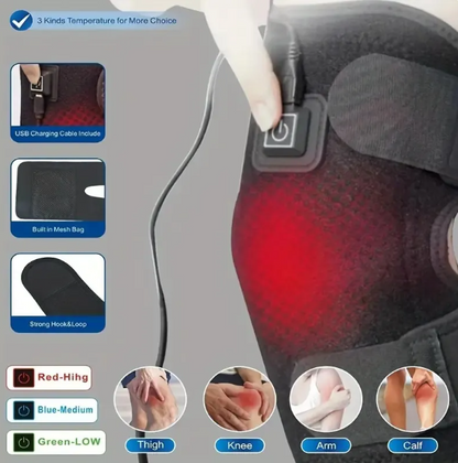 Heated Massage Wrap — Shoulder, Arm & Knee