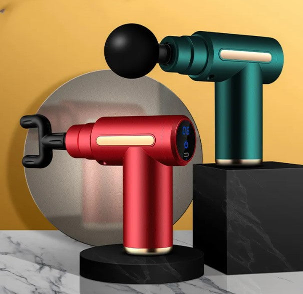 MuscleWarm mini massage gun, cordless percussion massager