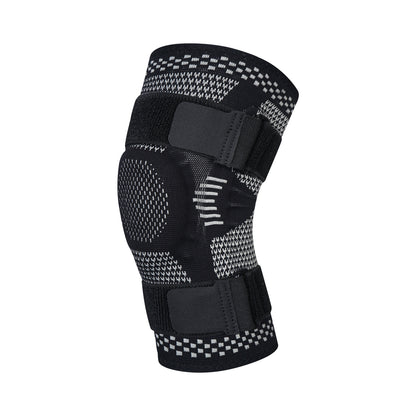 Compression Knee Sleeve — Non-Slip Silicone Grip