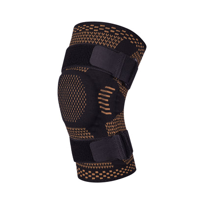 Compression Knee Sleeve — Non-Slip Silicone Grip