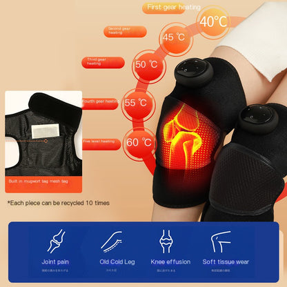 MuscleWarm heated knee massager