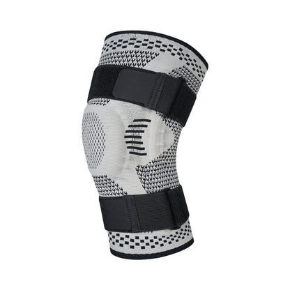 Compression Knee Sleeve — Non-Slip Silicone Grip